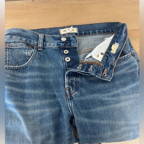 Madewell Women’s The Dean Easy Straight Jean, Monessen Wash, SIZE: 25 - Picture 10 of 16